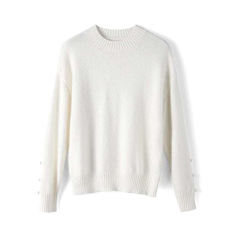 40879【黛系列】圆领毛衣针织衫2382163MS