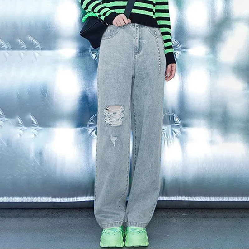 38588【B系列】破洞牛仔裤B3NC12050