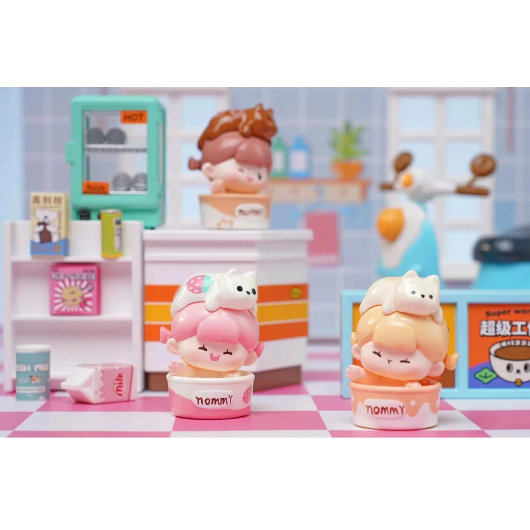 【拆盒拆袋】 夏日甜品站萌粒盲盒盲袋系列周边手办潮玩车载摆件