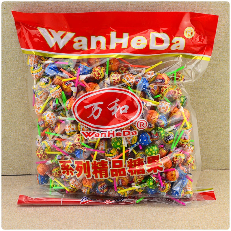 整袋棒棒糖婚庆喜糖婚车装饰儿童派对糖果年货零食