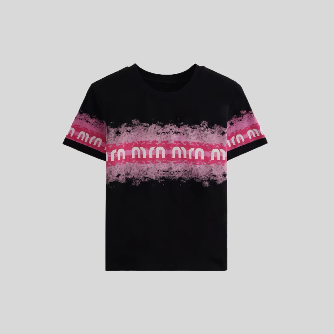 【大瑶家】2025春夏新款百搭时尚T恤简约显瘦短袖上衣YMA500