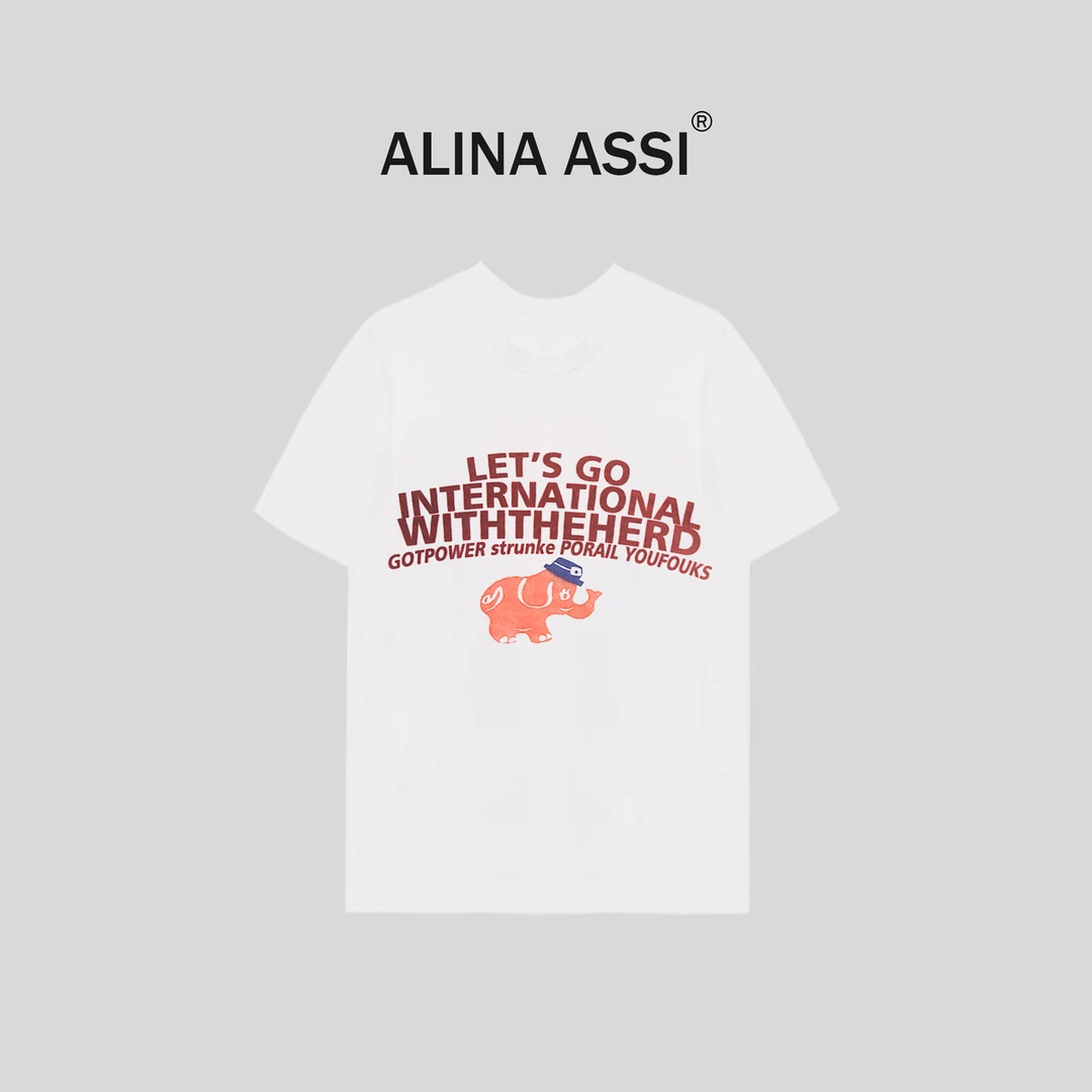 【现货】2025新款百搭时尚T恤简约显瘦短袖上衣YMB266