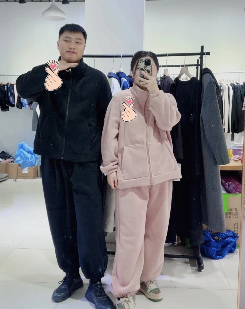 大码睡衣 男女同款 显瘦舒适