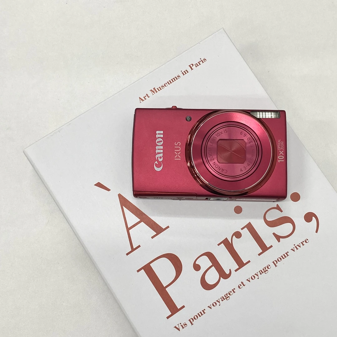 9新 Canon/佳能 IXUS155 红色 2000W像素 10倍光学变焦不支持试用