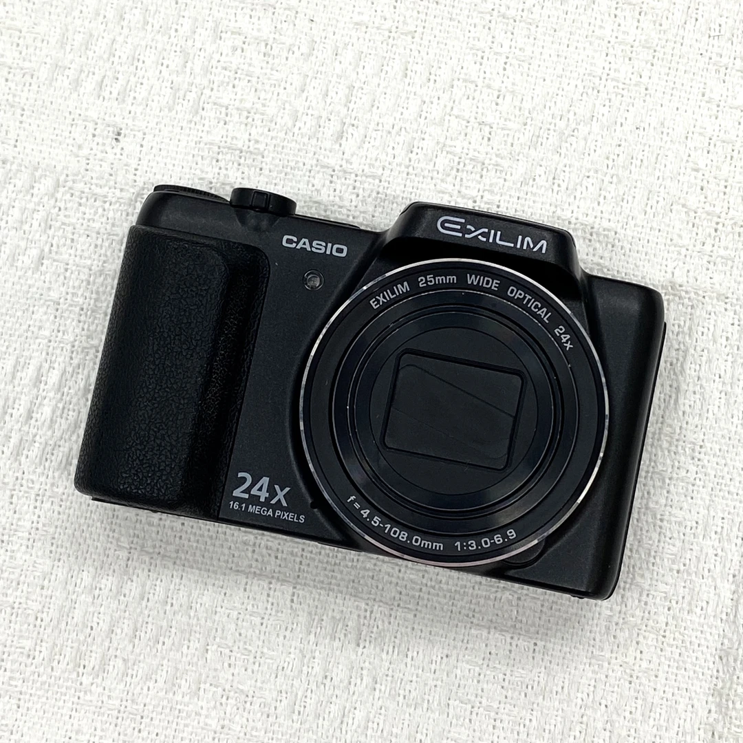 9新 Casio/卡西欧 H50 黑色 1610W像素 24倍光学变焦 NO退NO换