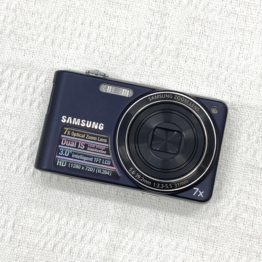 9新 Samsung/三星 PL200 藏蓝色 1420W像素 7倍光变 NO退NO换