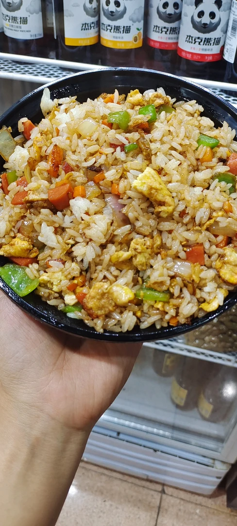 火腿蛋炒饭 （稻花香米）