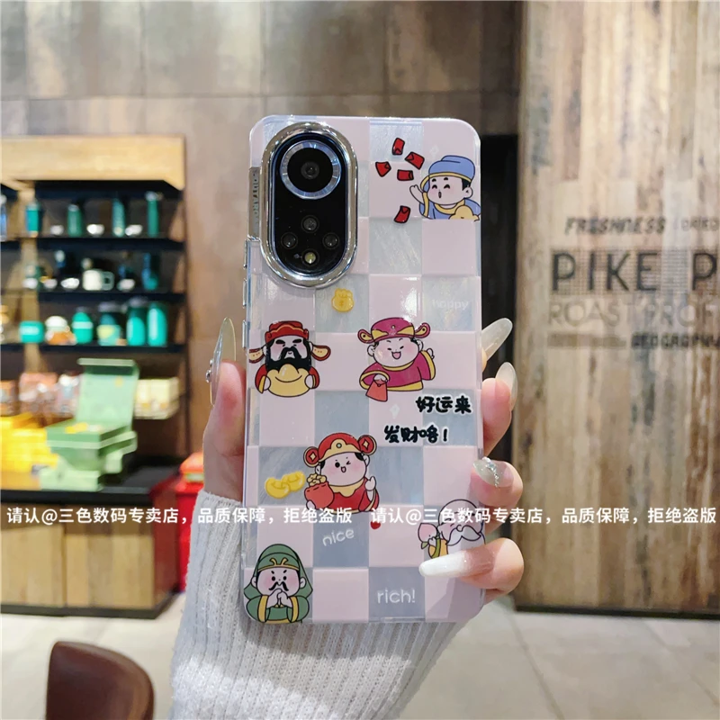 （华为nova9系列）羽纱壳适用华为nova9/nova9Pro/nova9se手机壳潮