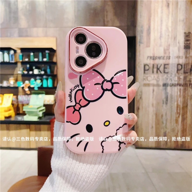 (华为Pura70系列)金属小胖妹适用华为Pura70/70Pro/70pro+手机壳