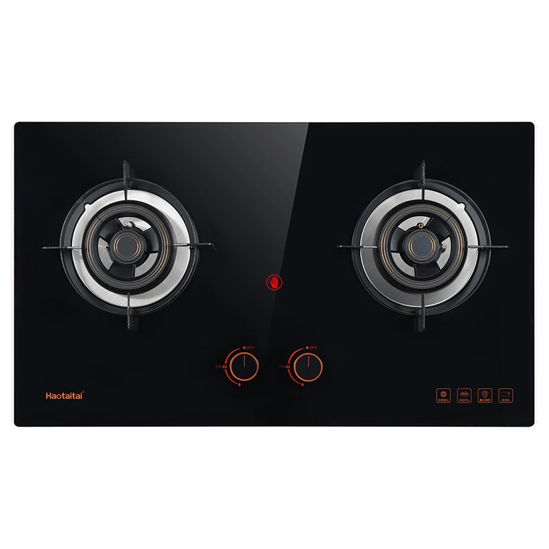 haotaitai好太太家用燃气灶双灶5KW大火力天然气灶
