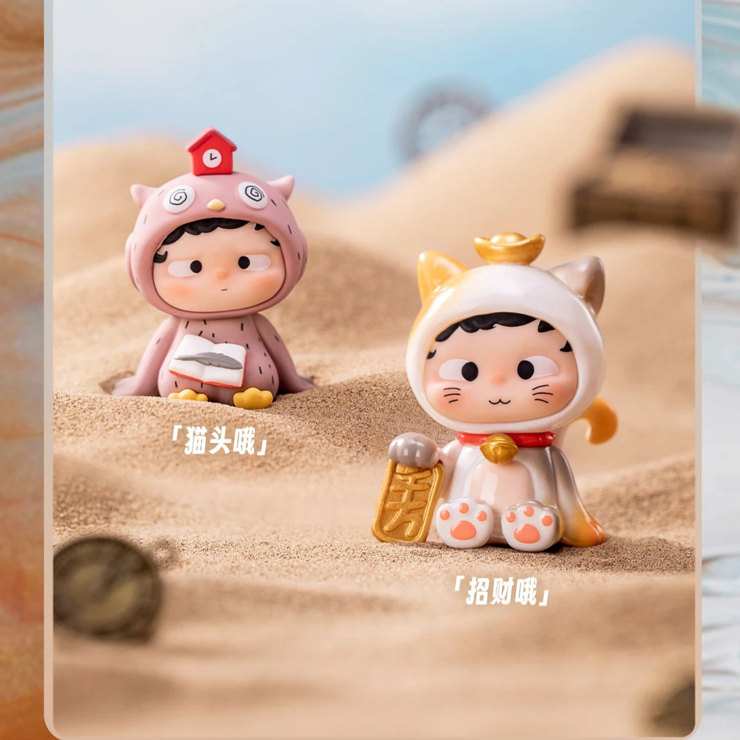 【拆盒】黑玩二代造趣工厂机盲盒盲袋人物系列定制实物产品pvc隐藏