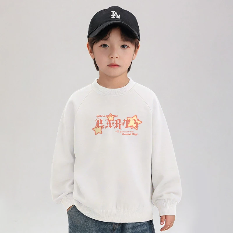 童装男童卫衣秋装2025新款户外儿童上衣秋季长袖男孩春秋款