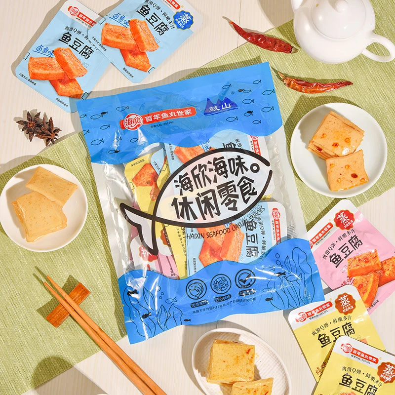 【专属特价+到期时间9.21】海欣鱼豆腐160g/袋【内置20小包】