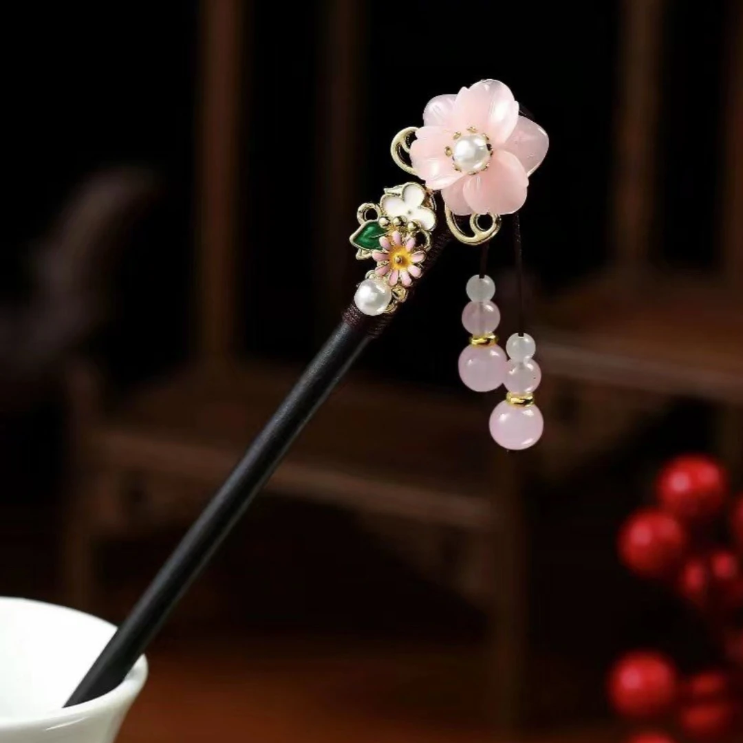 哈韩宅物哈韩宅物木质发饰木质发簪复古国风日常古典簪子盘发发钗