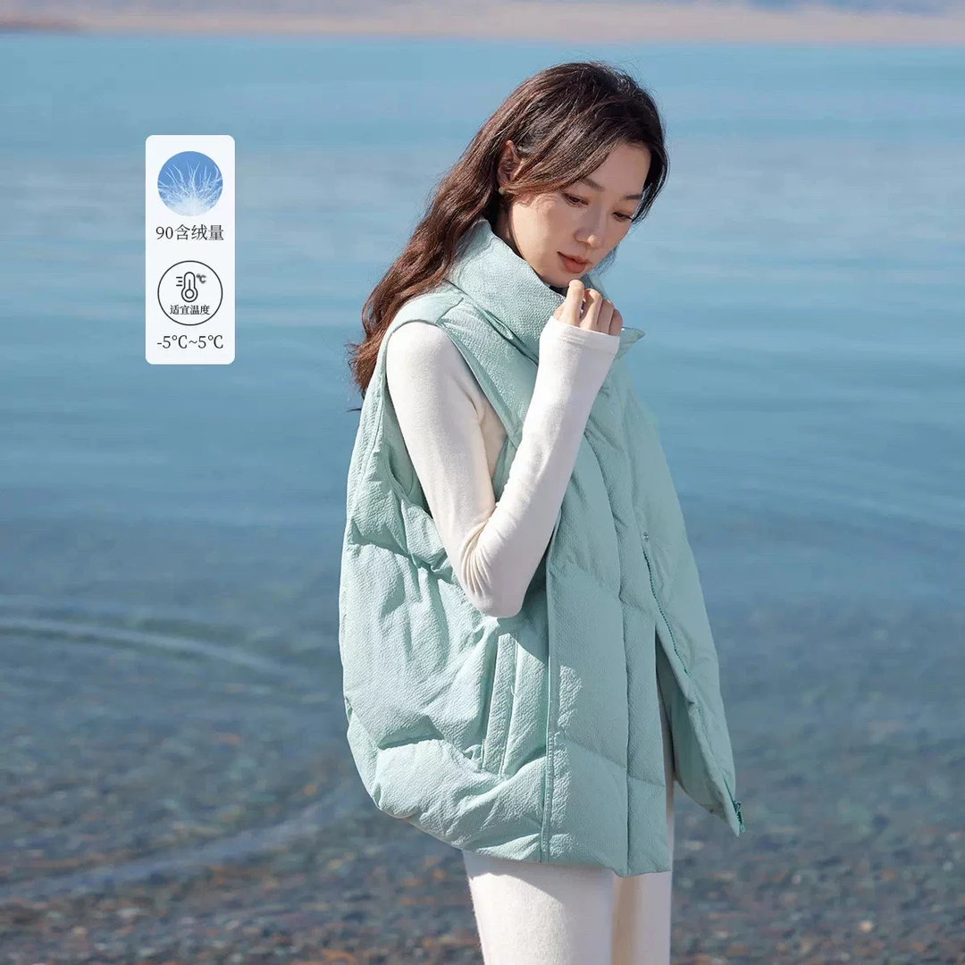 【茵曼服饰】羽绒服马甲加厚外穿面包棉服短款外18348209