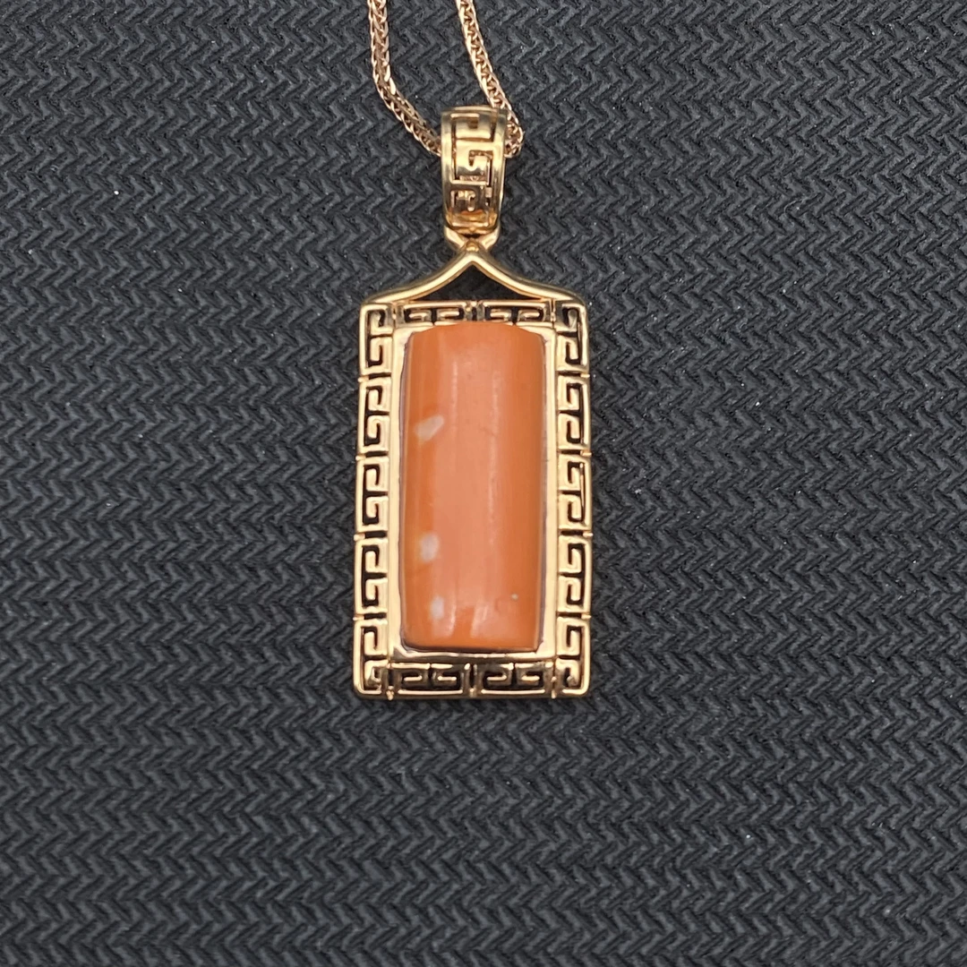 正品旭日18吊坠挂坠蒙古藏元素民族风小众设计日常百搭5145