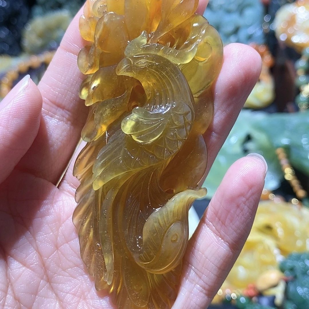 岫玉吊坠(赠链)未镶嵌
