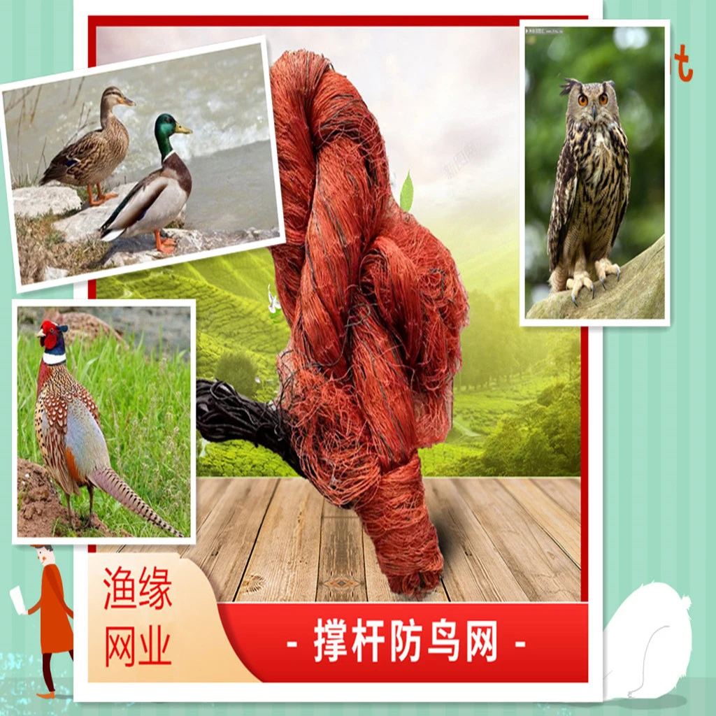 轮胎线6指基网拦鸡网养殖网果园防护网护林网红牛网撑杆网防鸟网