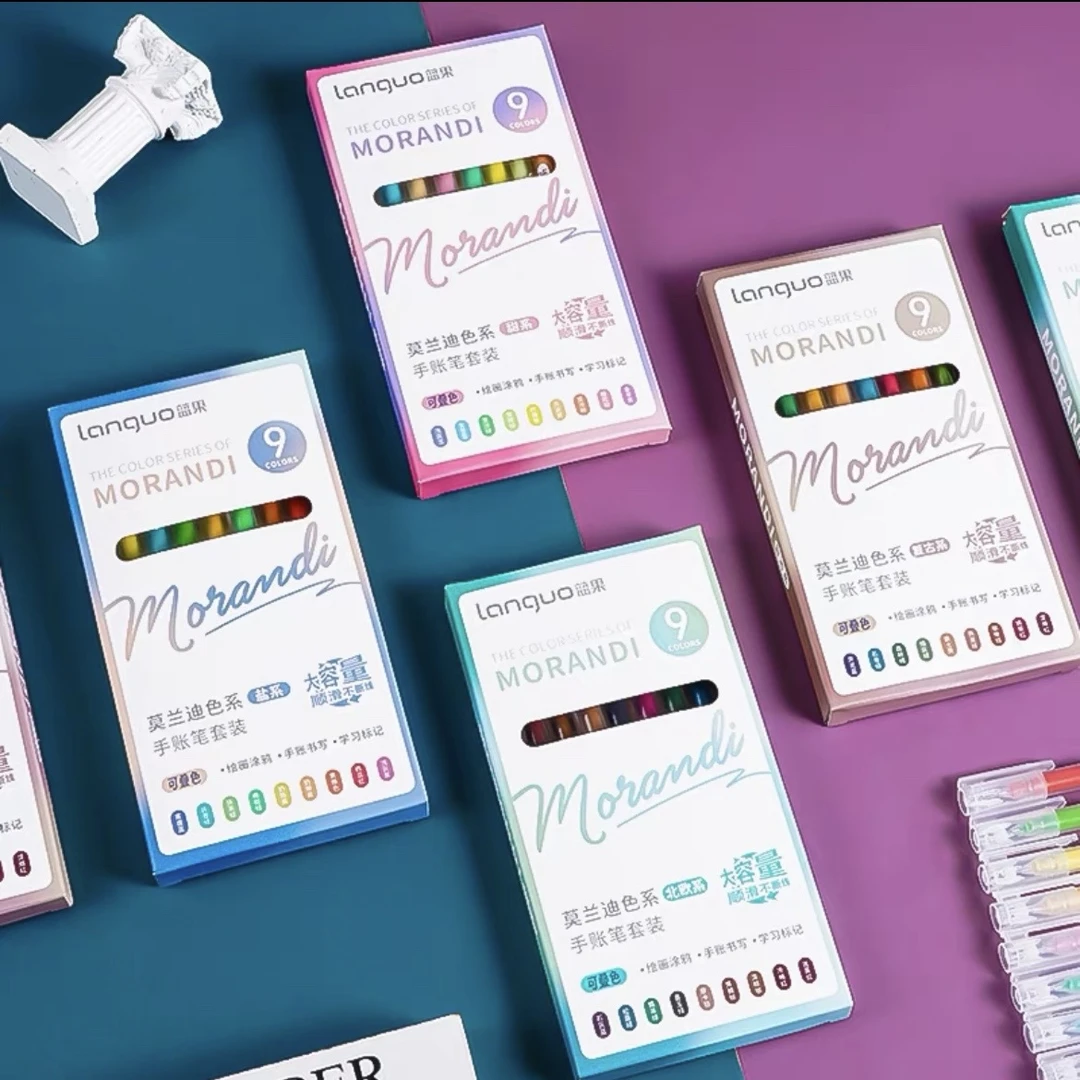 手帐笔36色全套彩色多色中性笔大容量手账笔-元气-yqd1237