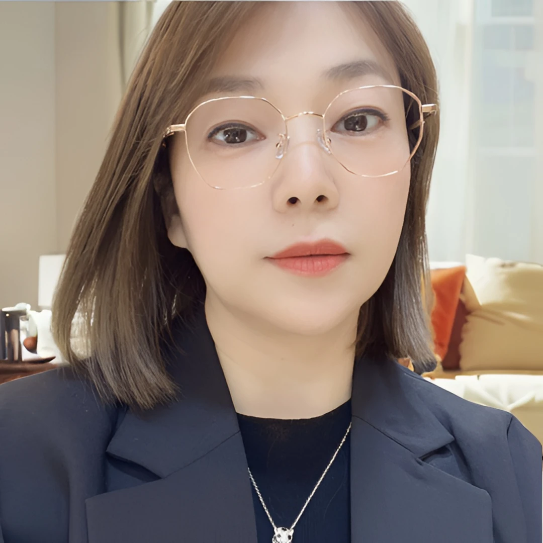 蒂玛潮流复古时尚多边修饰脸型防蓝光眼镜小脸适合可做变色眼镜