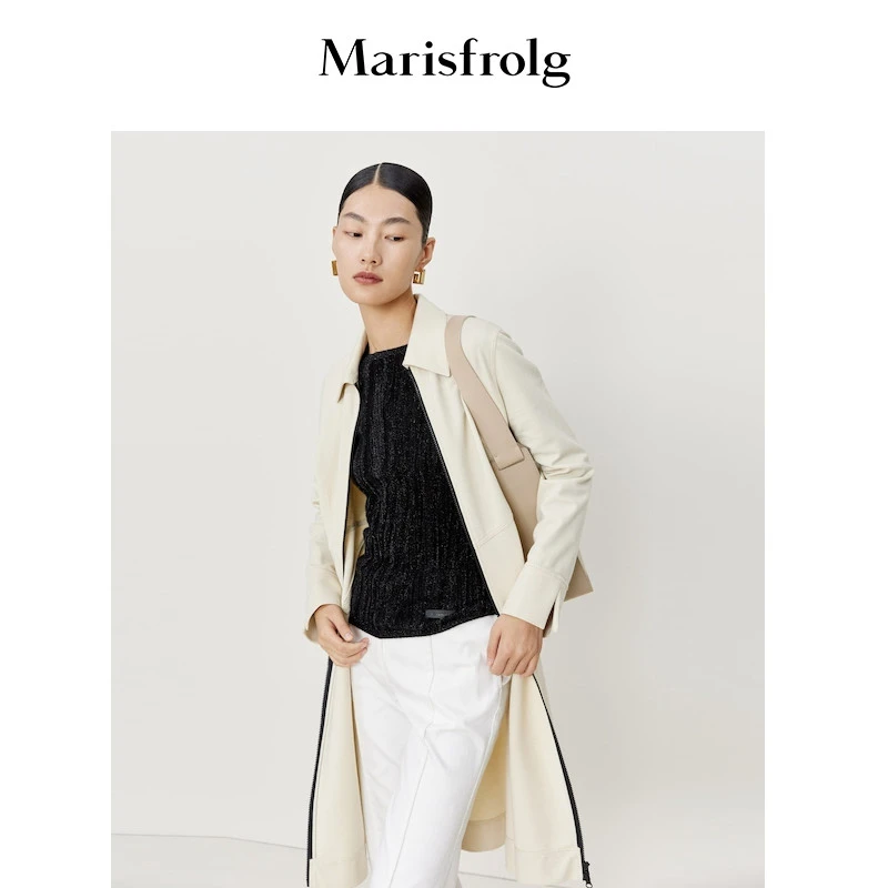 【米儿精选】Marisfrolg/玛丝菲尔新款收腰显瘦连衣裙