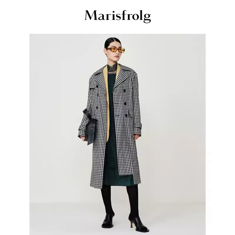 Marisfrolg/玛丝菲尔【妍妍精选】意大利进口面料秋风衣维西格