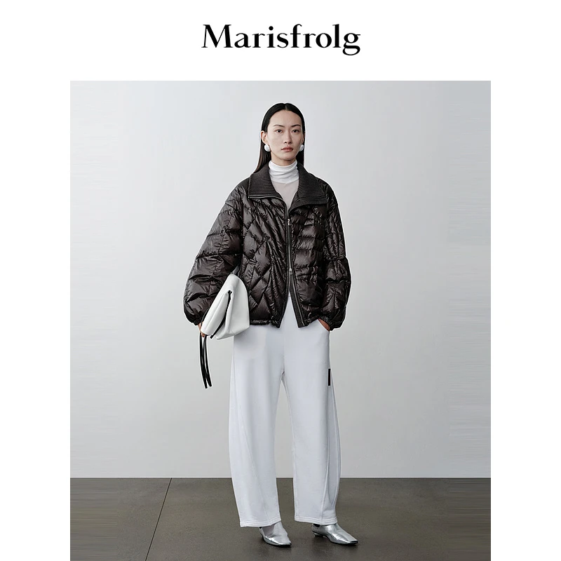 【艺术脉络】玛丝菲尔羽绒服休闲设计师时尚潮流A1DE4702Y