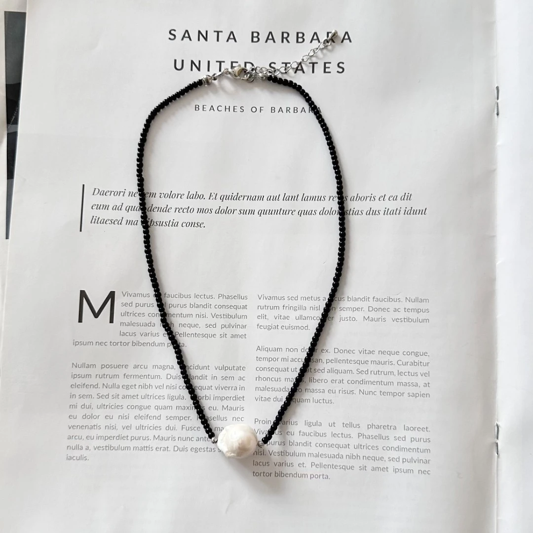 铜项链 时尚休闲气质简约精美小众设计师项链8889182