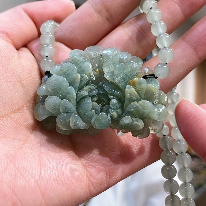 【闪购商品】蛇纹石玉颈饰未镶嵌