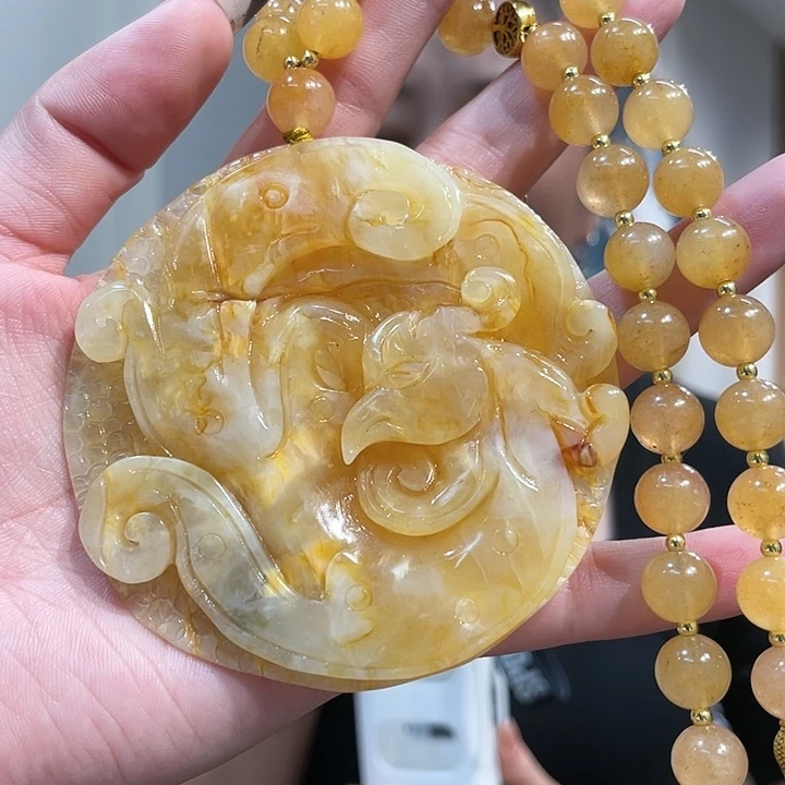 【闪购商品】蛇纹石玉颈饰未镶嵌