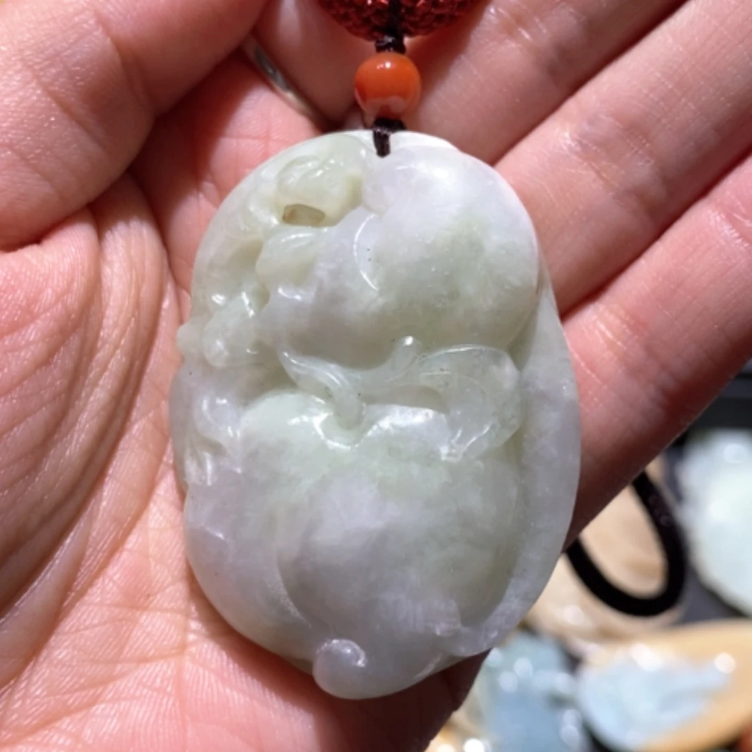 【闪购商品】蛇纹石玉颈饰合金
