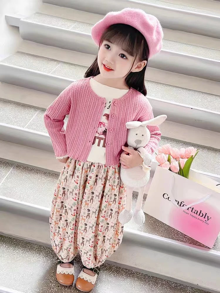 LBN儿童秋冬卫衣卫裤套装