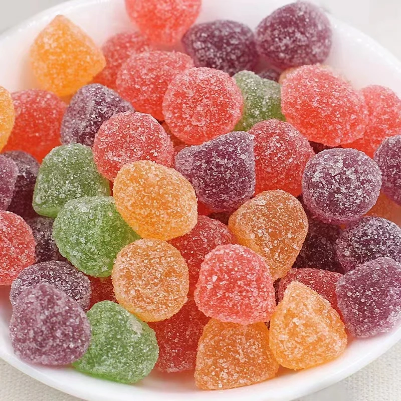 维C果汁软糖 Q弹软糯酸甜酸沙糖果 果汁软糖儿童休闲零食一件包邮