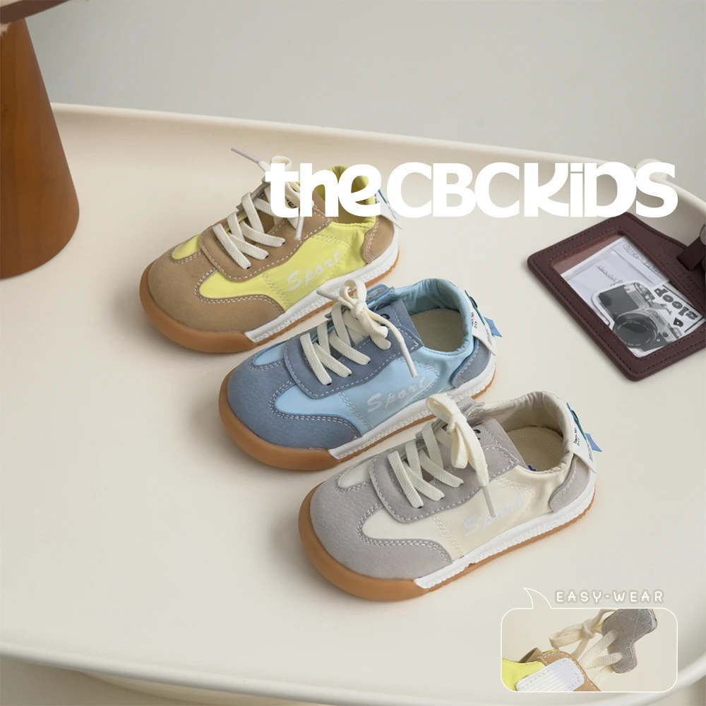 软底儿童休闲板鞋春秋季复古童鞋时尚百搭运动鞋 246110