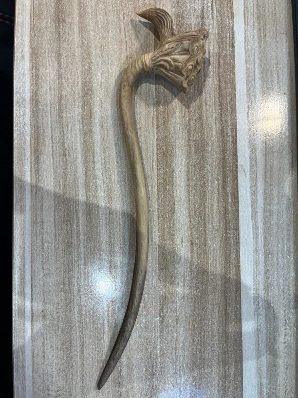 单只莲蓬如意款手工古风复古气质精致简约百搭发簪