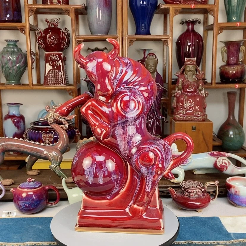 【闪购商品】摆件五大名窑钧窑009