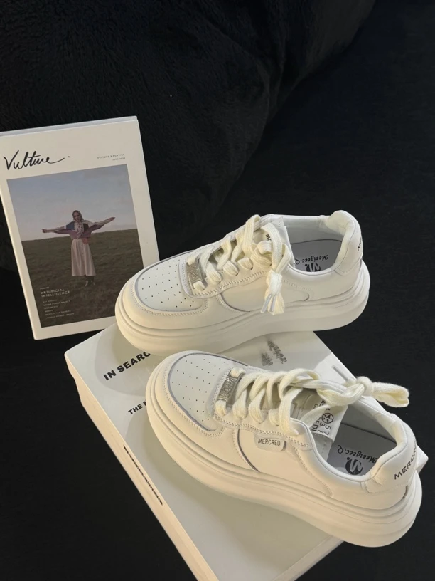 SUSU 新款休闲时尚百搭坡跟松糕板鞋1227（店外）