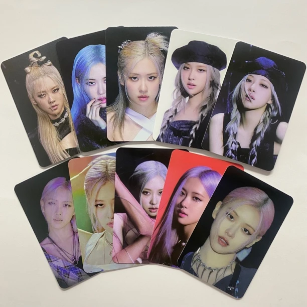 包邮正品粉墨BLACKPINK小卡朴彩英小卡rose官卡快闪专辑卡特典卡