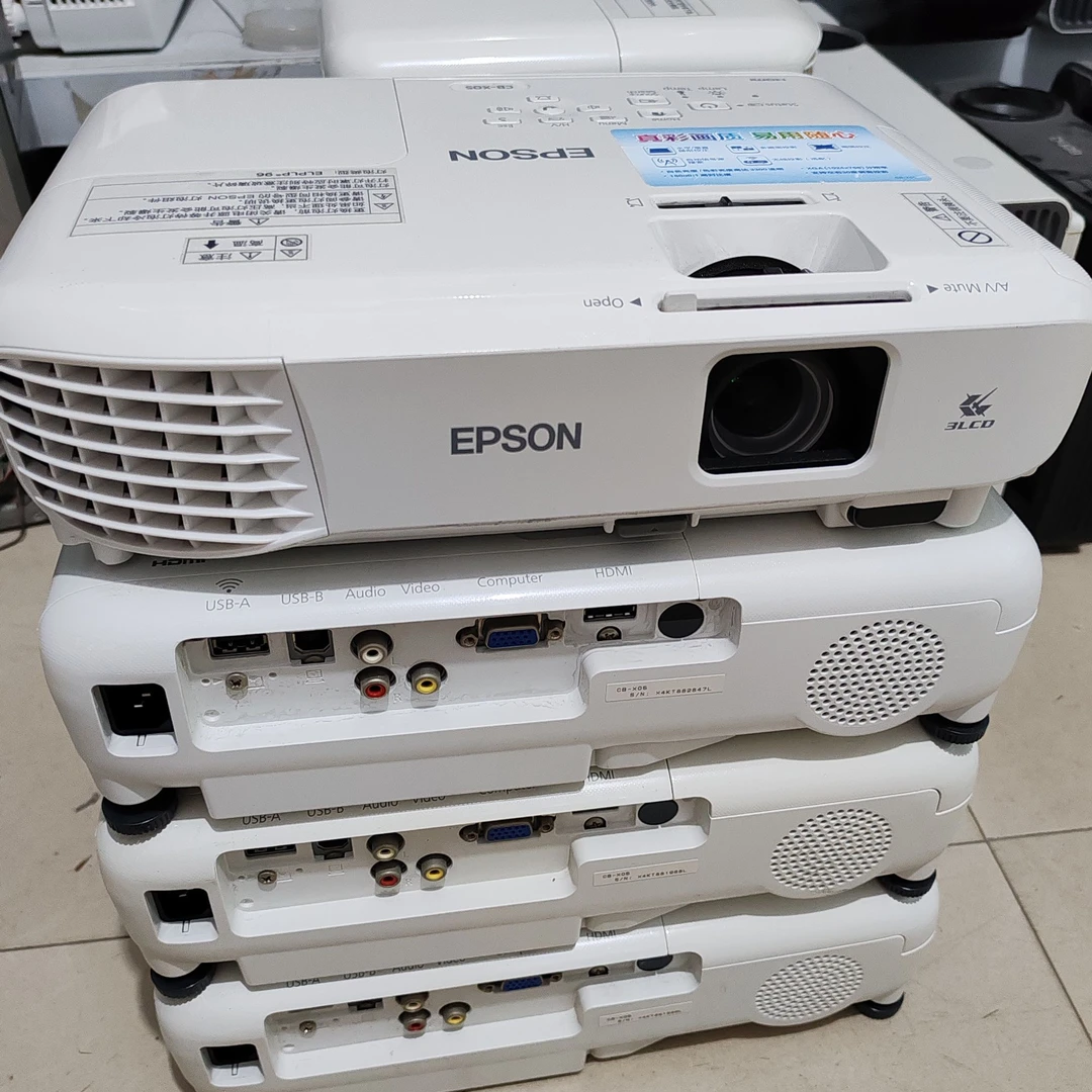 95新  进口投影仪E10/TW5400家用3D高清1080P办公PPT培训白天直投