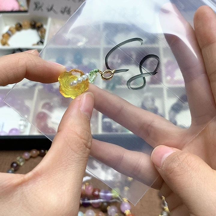 针钠钙石（海纹石）手链未镶嵌