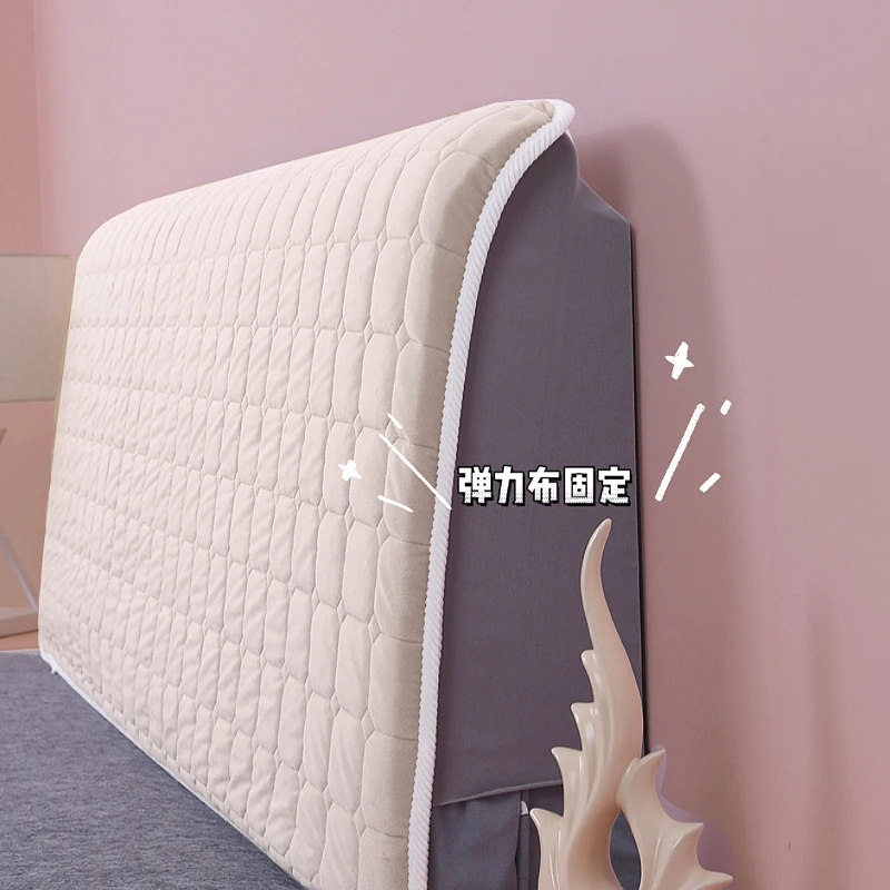 A床头套罩布艺新款遮丑神器保护全包万能2022软包木板木床靠背通