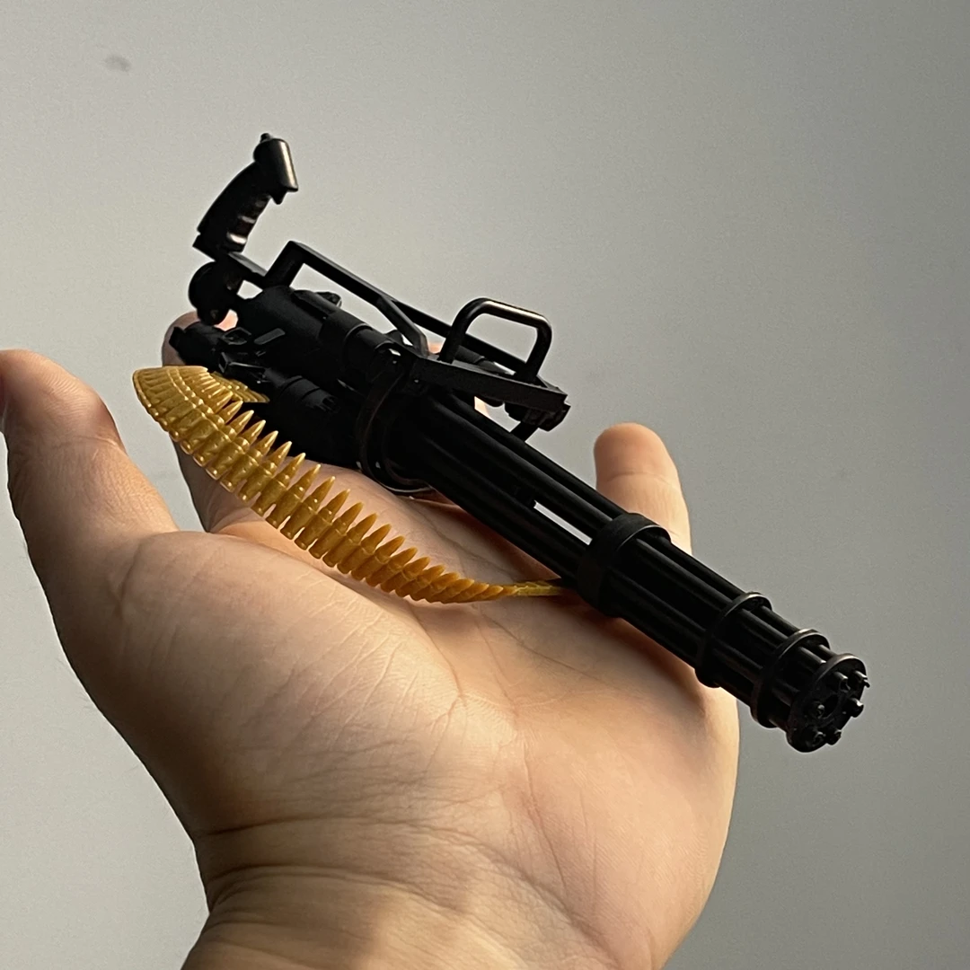 【加特林机枪】需自己拼（ABS塑料材质不是合金的非成品）