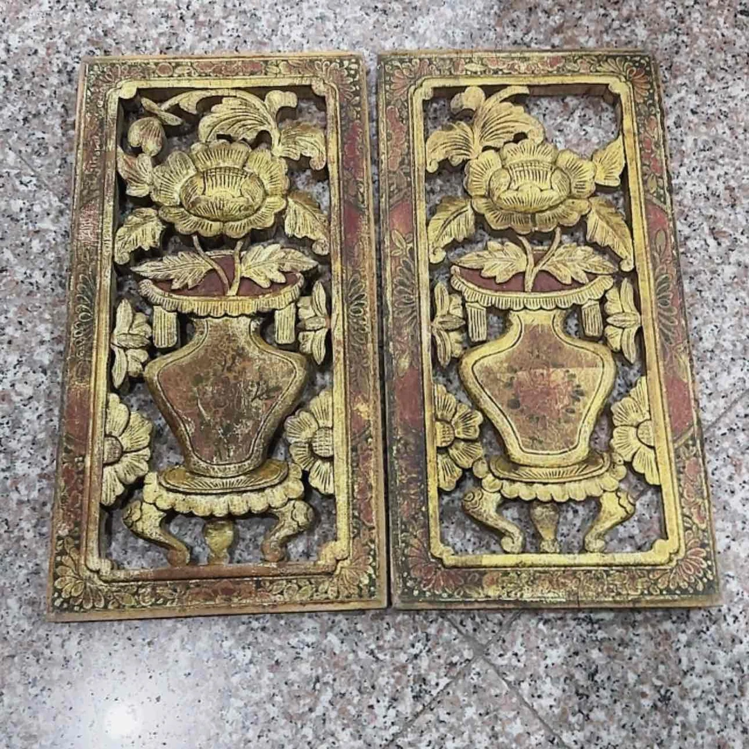 【闪购商品】香樟木其他半**兩木雕 分2单拍