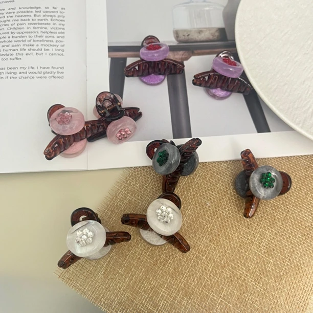 芽怼怼小众饰品 02231 小对抓