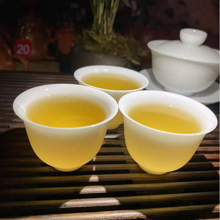 羊脂玉白瓷功夫茶单个茶杯陶瓷家用主人杯纯白简约精美高档茶具