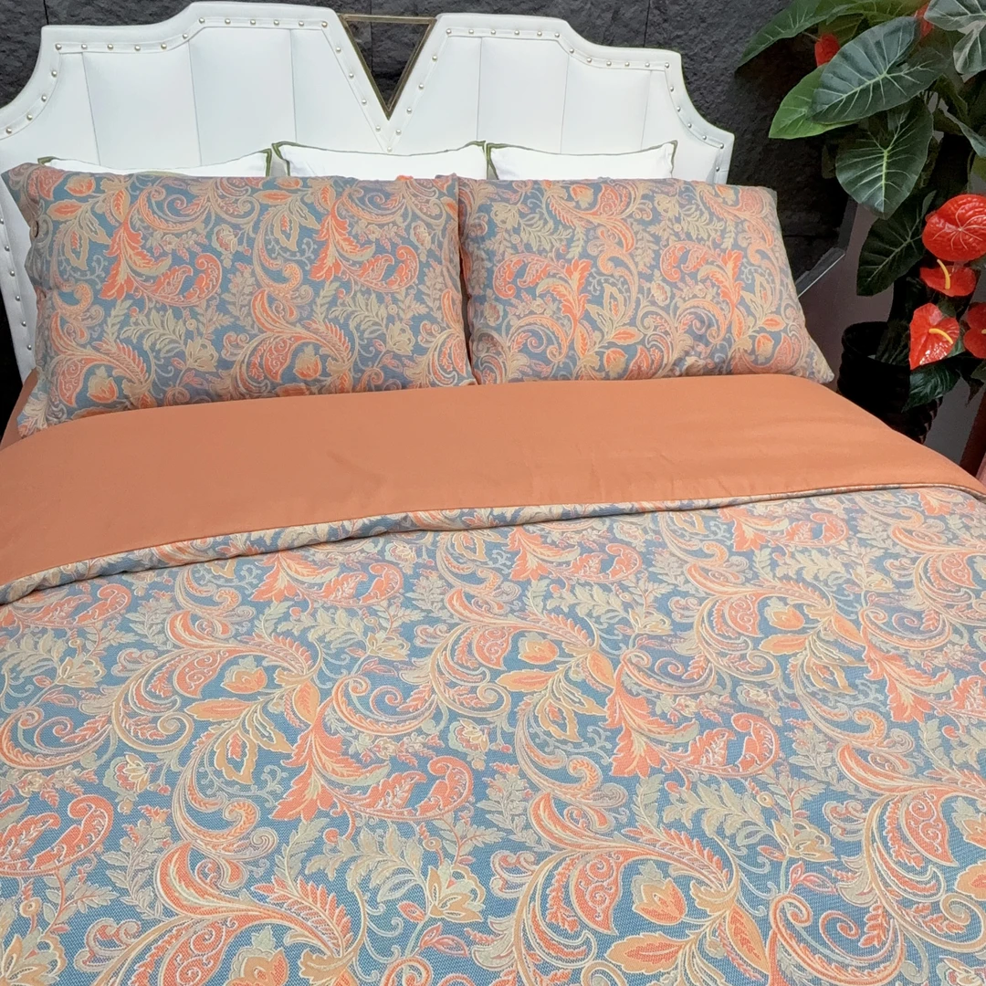 轻奢复古双层纱四件套--凤舞2