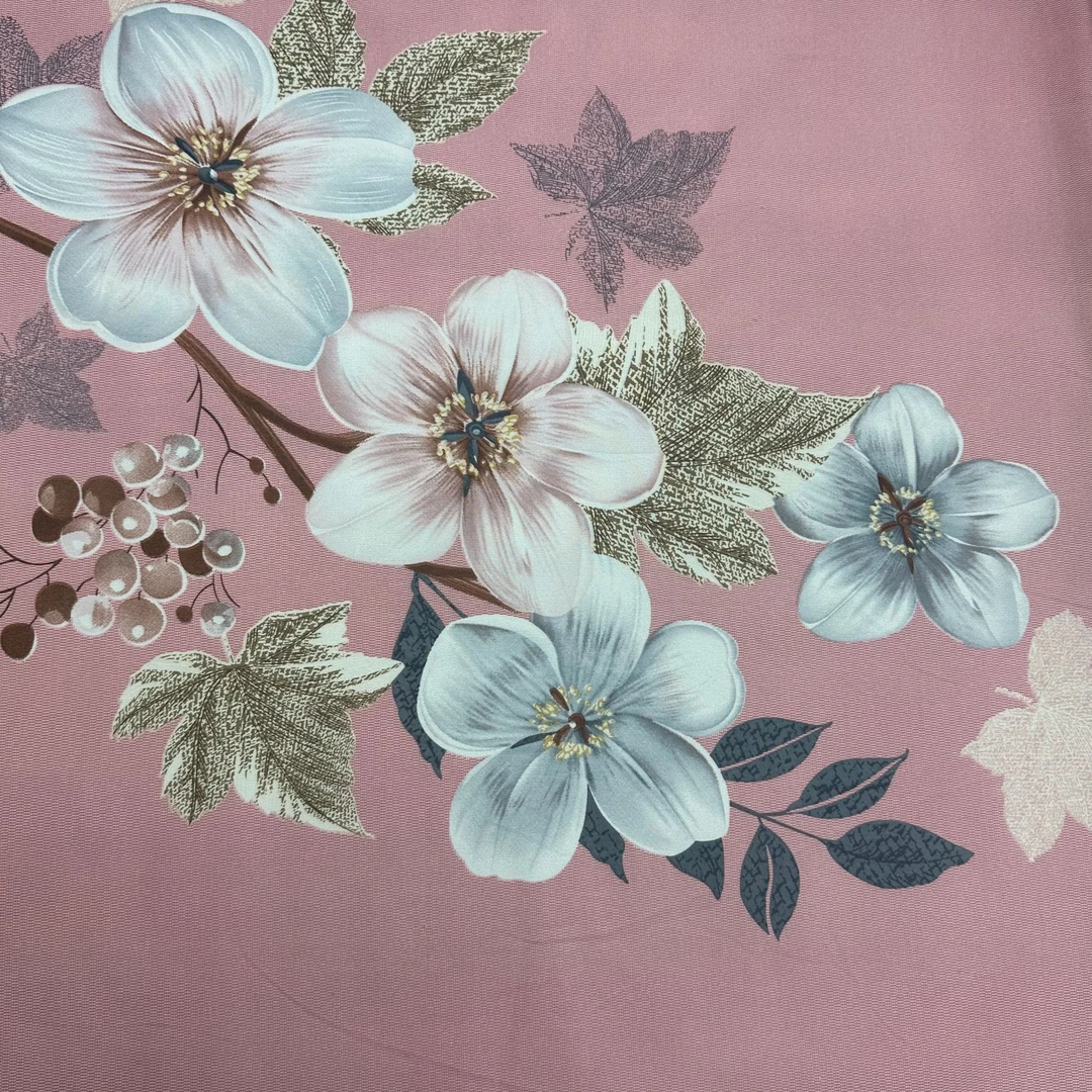 精品高端亲肤棉被罩--桃之夭夭