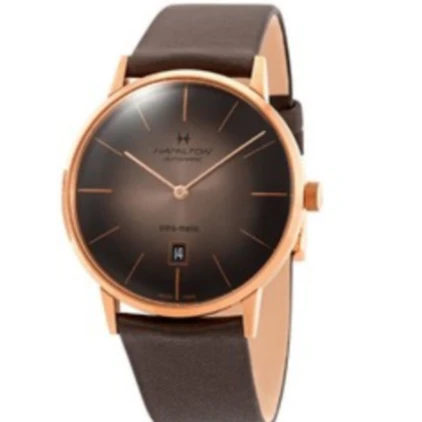 Hamilton/汉米尔顿美国经典系列自动机械皮带男表42MM#H38745501
