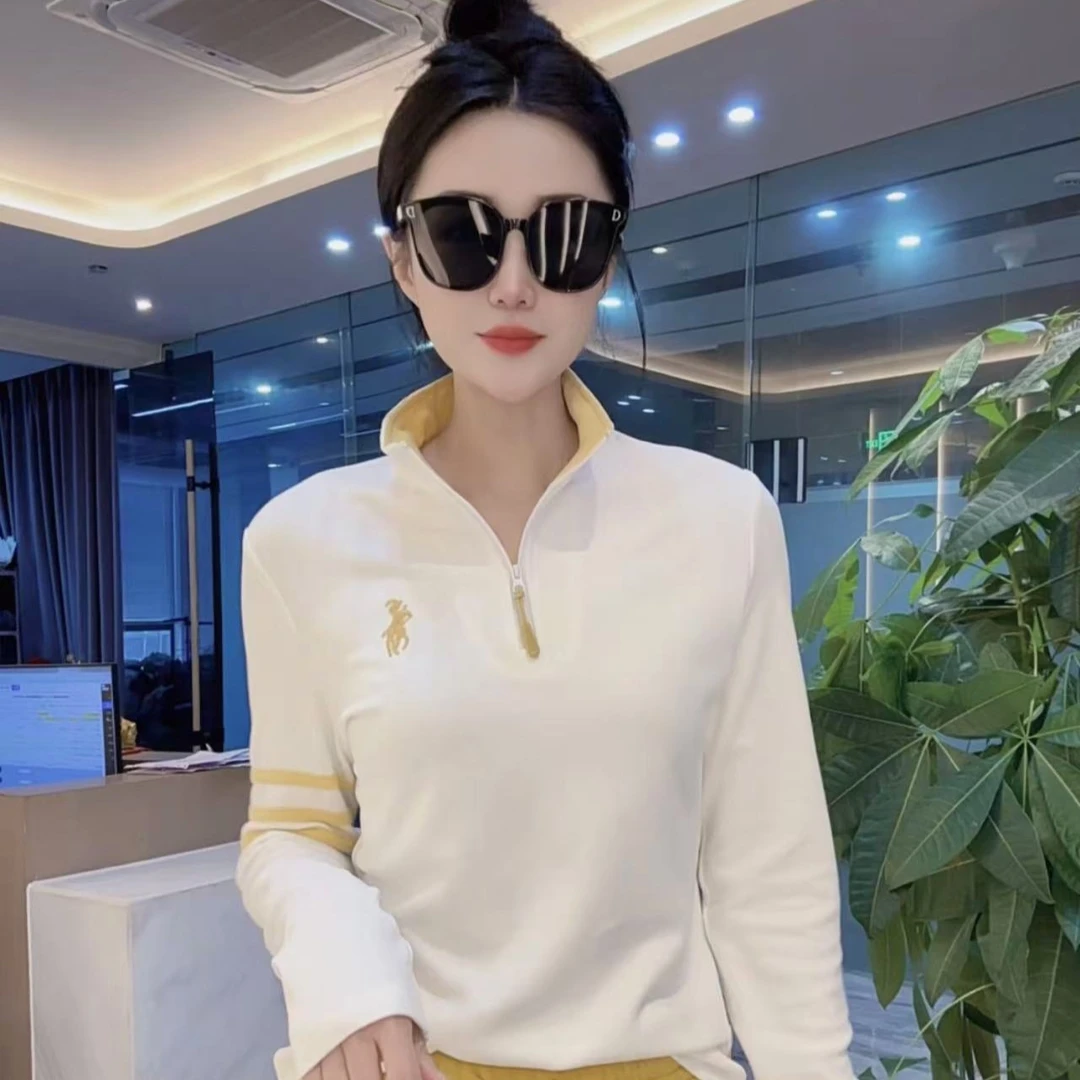 新款百搭轻奢长袖上衣女X7297