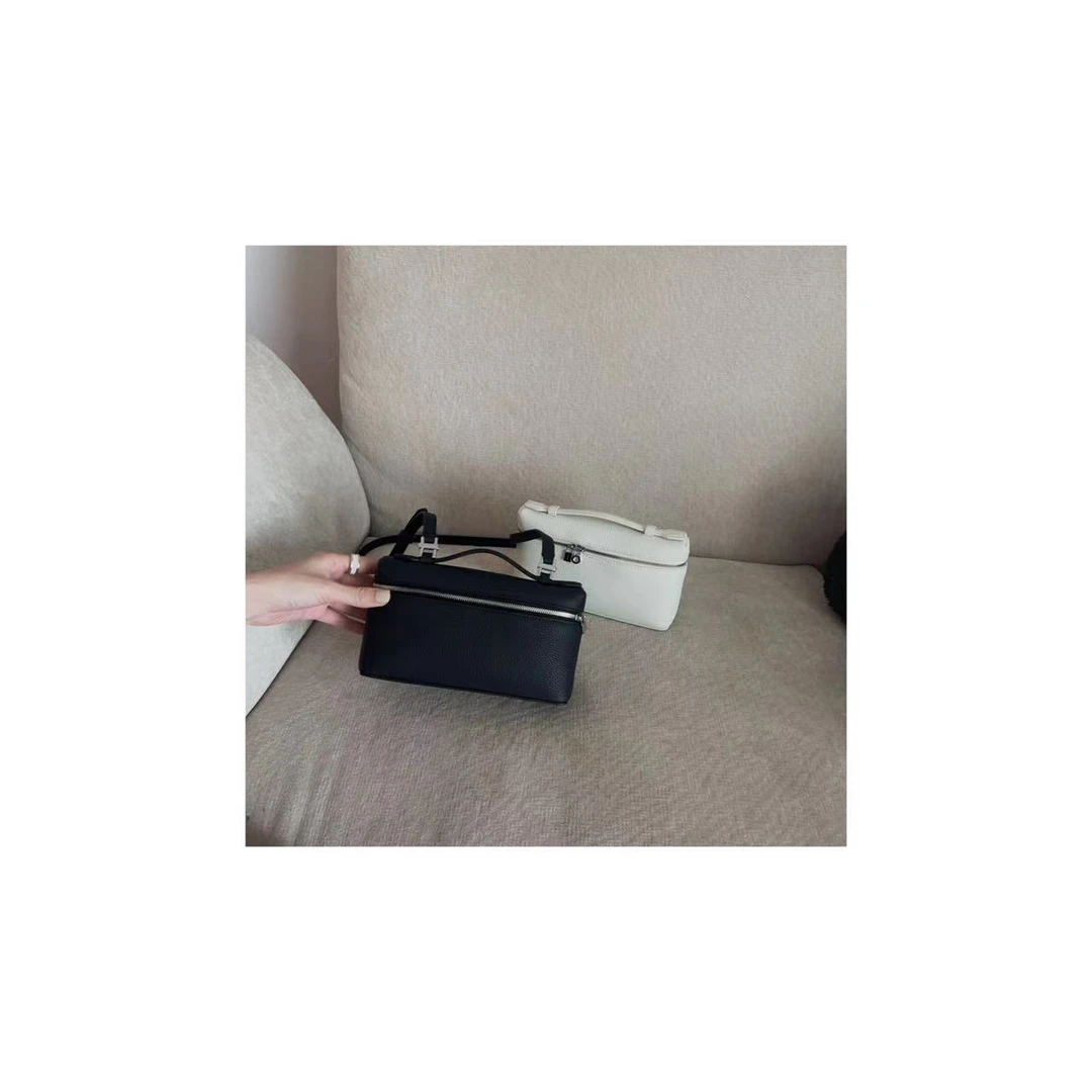 【三只熊】时尚休闲百搭简约荔枝纹女士肩包